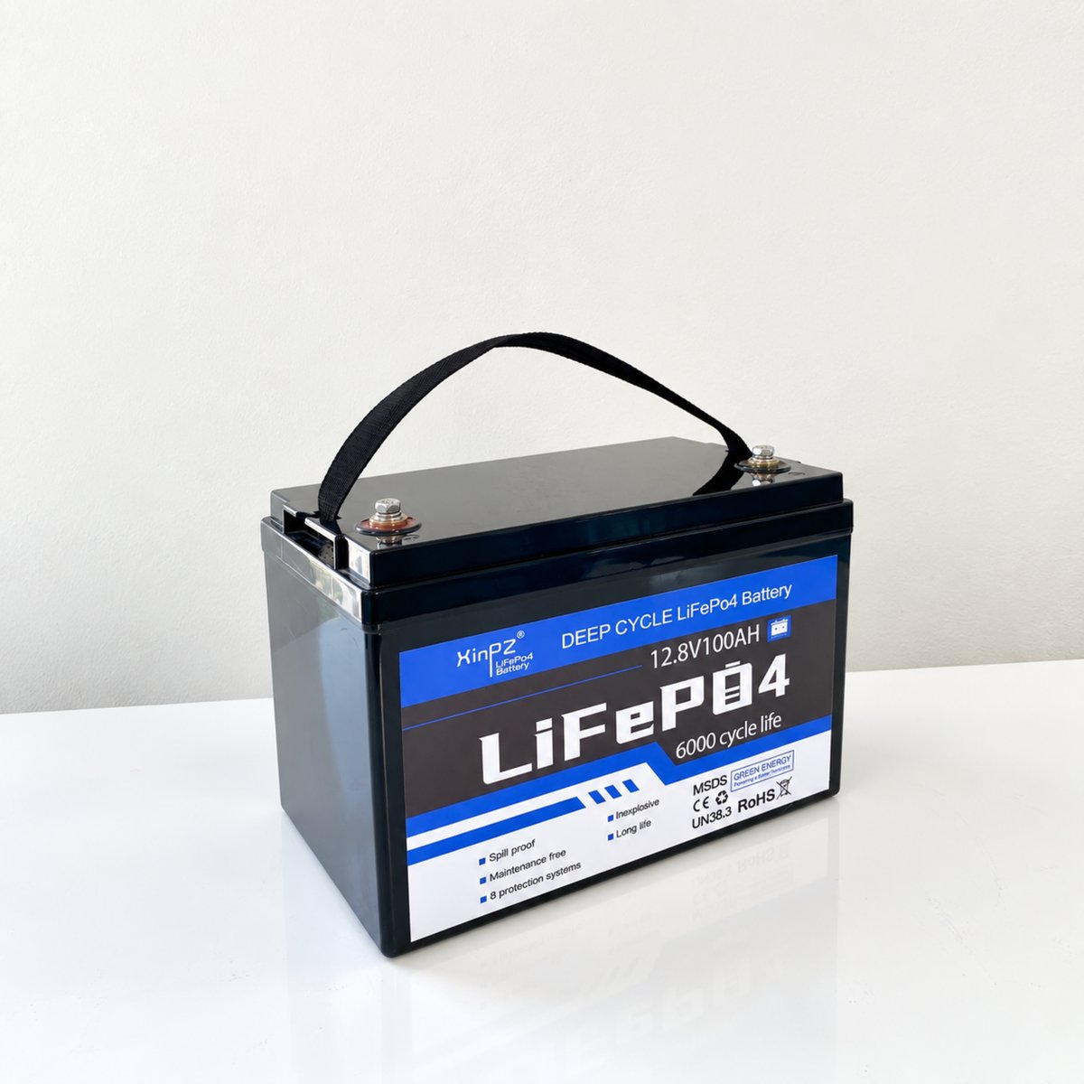 PIN LƯU TRỮ LITHIUM LIFEPO4 XINPZ 12.8V 100AH (1280WH) - Ảnh 3