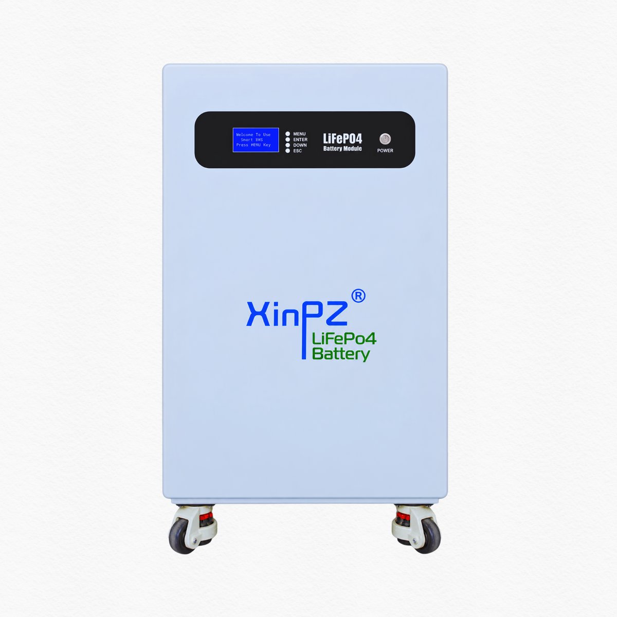 PIN LƯU TRỮ LITHIUM LIFEPO4 XINPZ 51.2V 300AH (15.36KWH TỦ ĐỨNG)