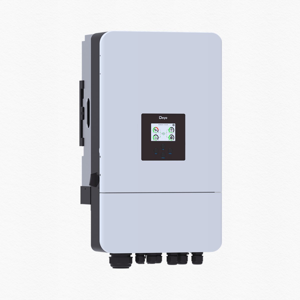 BIẾN TẦN LƯU TRỮ HYBRID DEYE 8KW 3 PHA 48V (SUN-8K-SG05LP3-EUSM2)