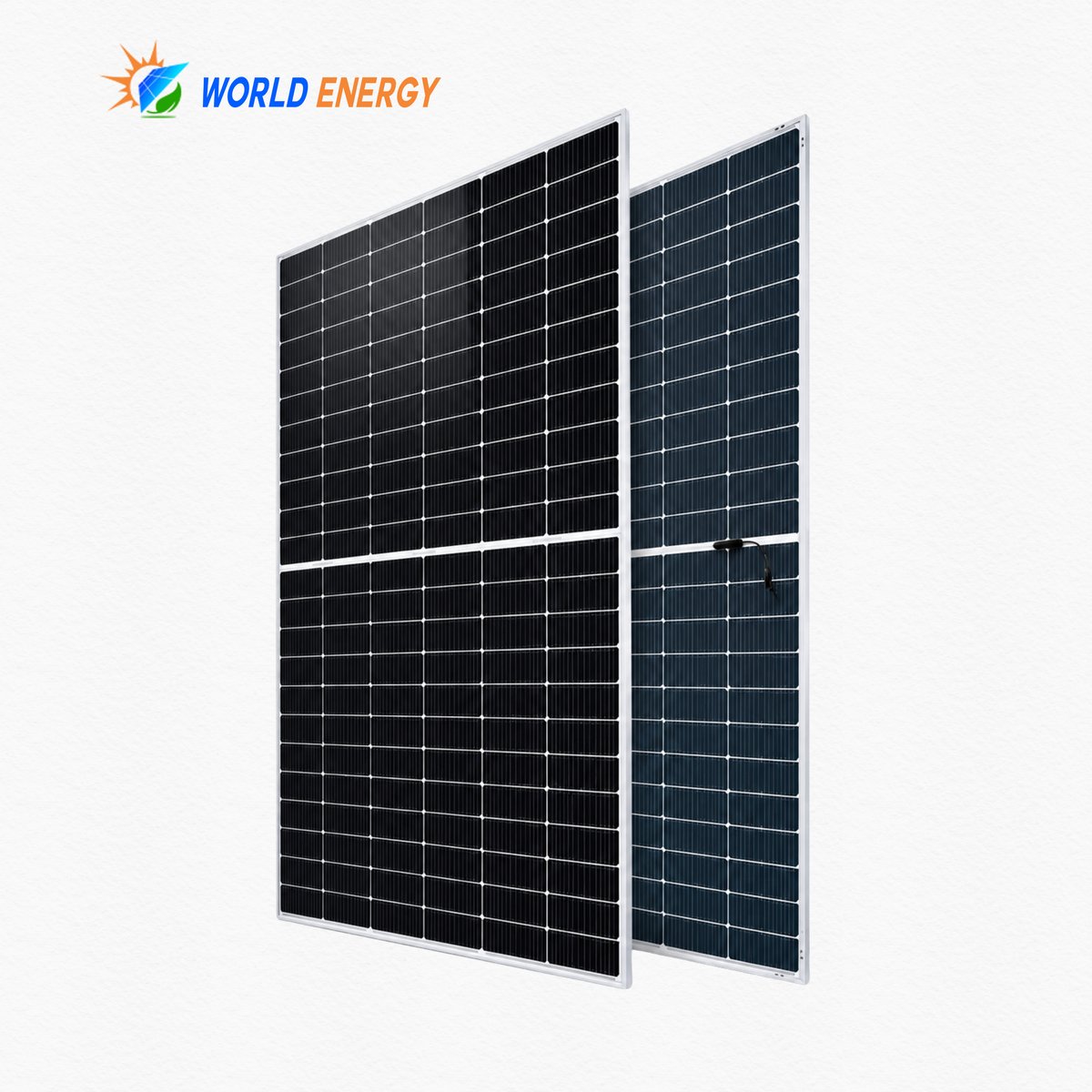 TẤM PIN MẶT TRỜI MONO WORLD ENERGY 600W (N-TYPE BD-144 HALF-CELL) - Ảnh 2